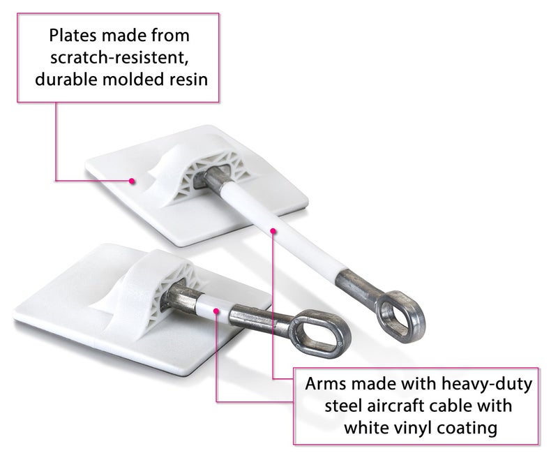 Guardianite Refrigerator Lock (White Without Padlock) - Image 3